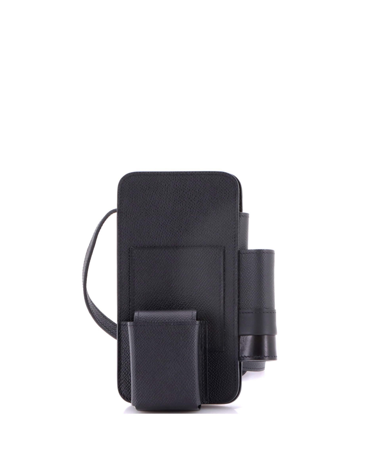 Pre-Owned HERMES Hermesway Phone Case Crossbody Bag Epsom – Black