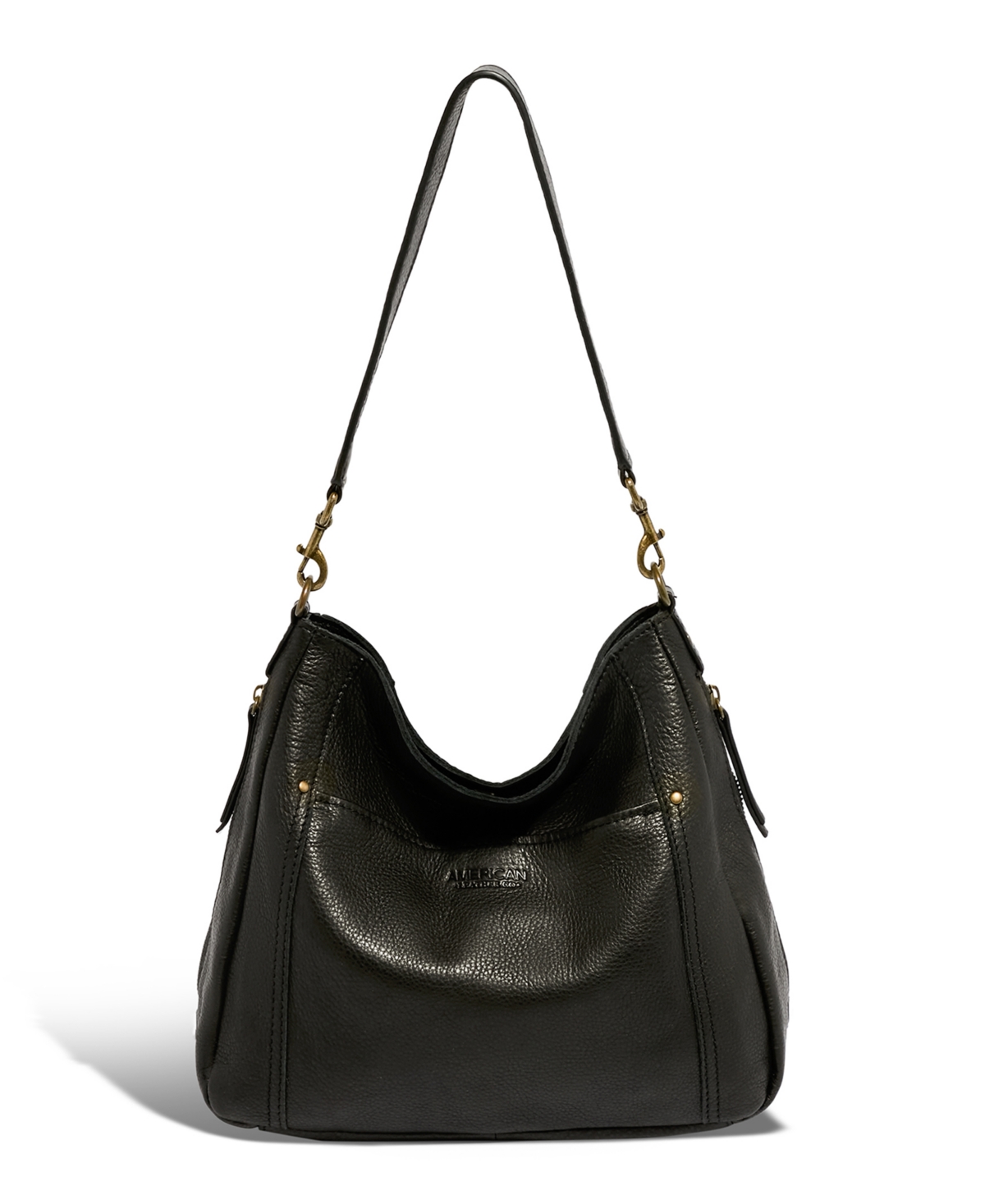 Austin Convertible Shoulder Crossbody – Black Smooth Austin Convertible Shoulder Crossbody – Black Smooth