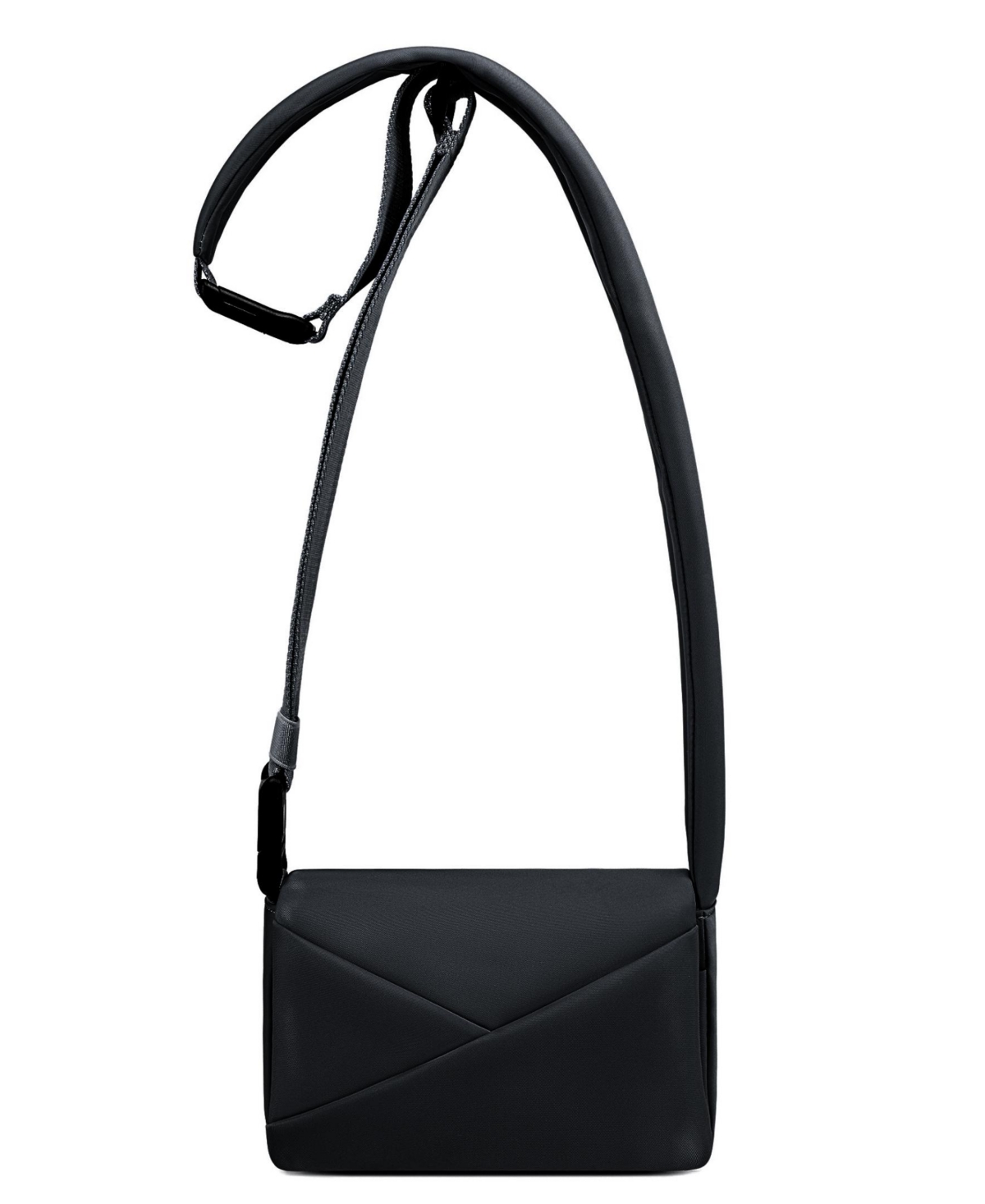 Mini Origami Flap Convertible Crossbody & Handbag for Women – Black Mini Origami Flap Convertible Crossbody & Handbag for Women – Black