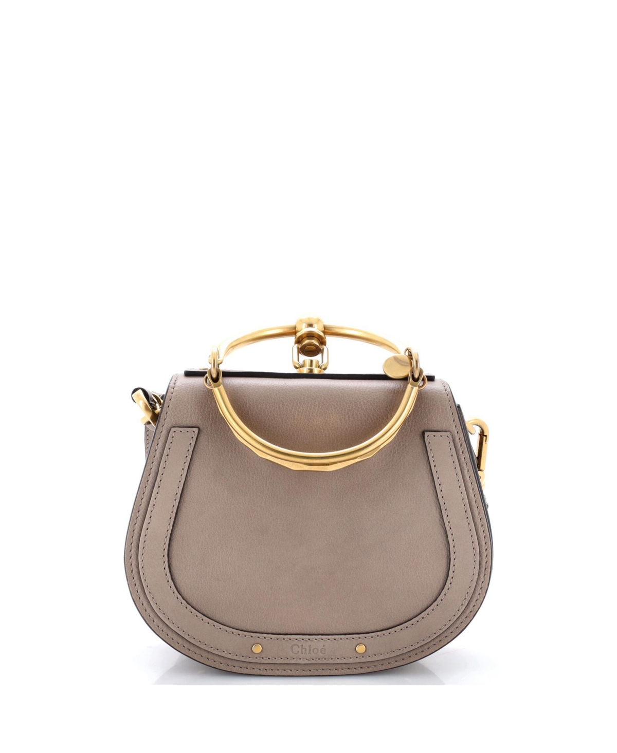 Pre-Owned Chloe Small Nile Crossbody Bag Leather – Brown Pre-Owned Chloe Small Nile Crossbody Bag Leather – Brown