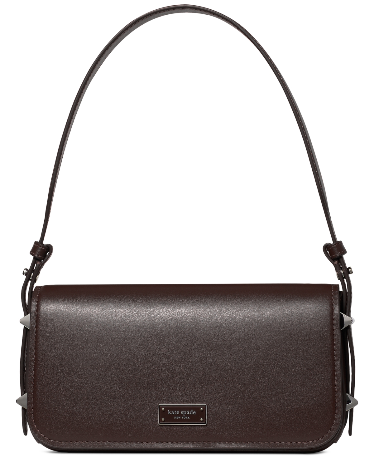 kate spade new york Liv Leather Shoulder Bag – Hot Fudge