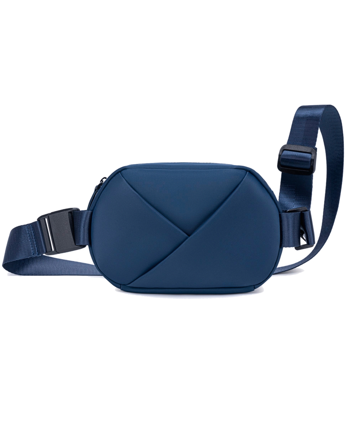 Lux & Nyx Origami Belt Bag & Sling Bag – Black Ultra Satin Nylon – Convertible Belt, Sling, & Crossbody Bag – Daily & Travel – Navy Lux & Nyx Origami Belt Bag & Sling Bag – Black Ultra Satin Nylon – Convertible Belt, Sling, & Crossbody Bag – Daily & Travel – Navy