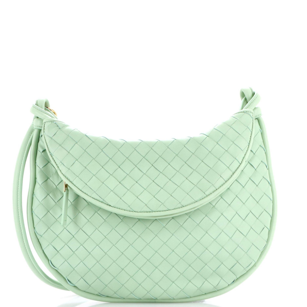 Pre-Owned Bottega Veneta Medium Gemelli Shoulder Bag Intrecciato Leather – Green Pre-Owned Bottega Veneta Medium Gemelli Shoulder Bag Intrecciato Leather – Green