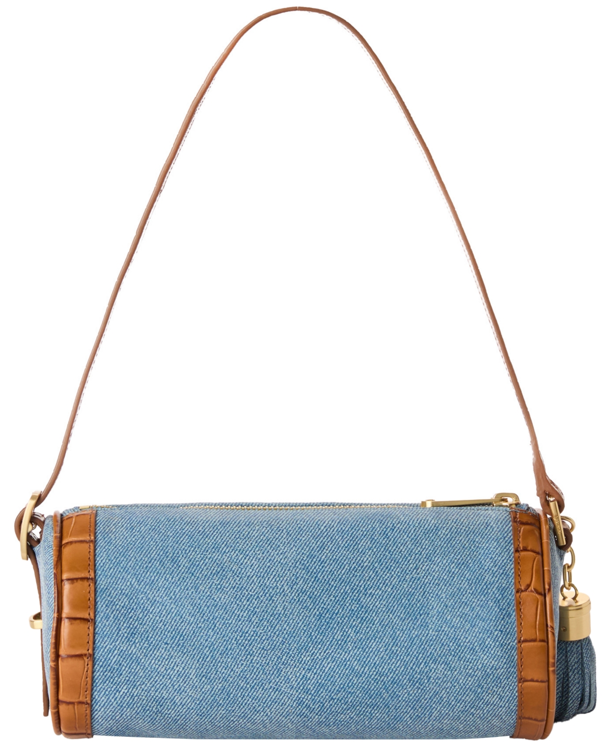 Brahmin Billie Starlit Small Leather Slim Small Shoulder Bag – Denim Brahmin Billie Starlit Small Leather Slim Small Shoulder Bag – Denim