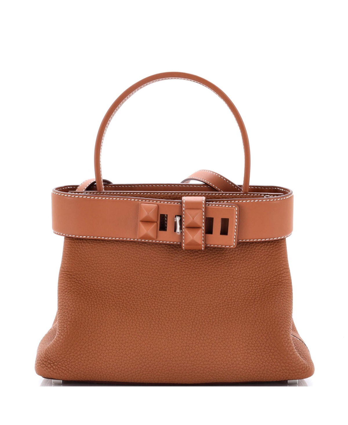 Pre-Owned HERMES Medor Handbag Togo – Brown