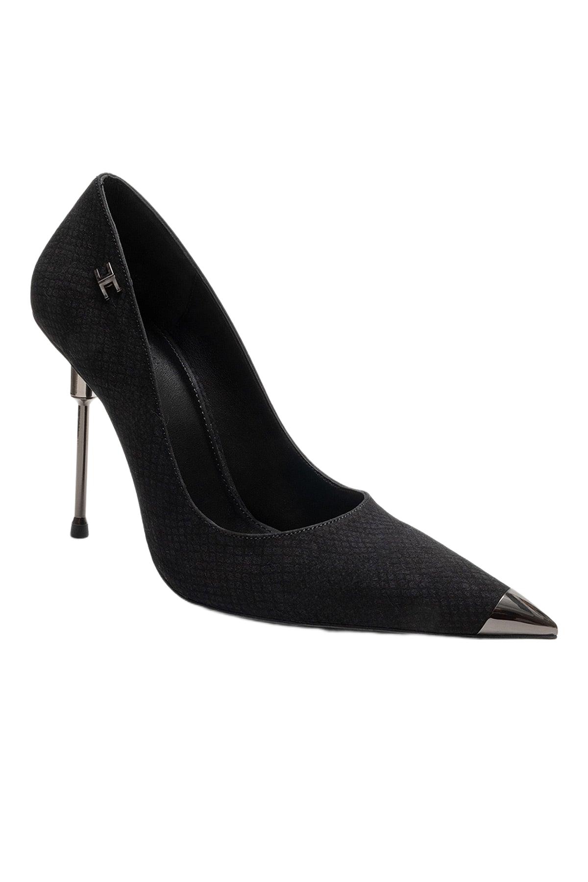 Prologue Shoes Womens Carlas Stiletto Pump – Black pattern Prologue Shoes Womens Carlas Stiletto Pump – Black pattern