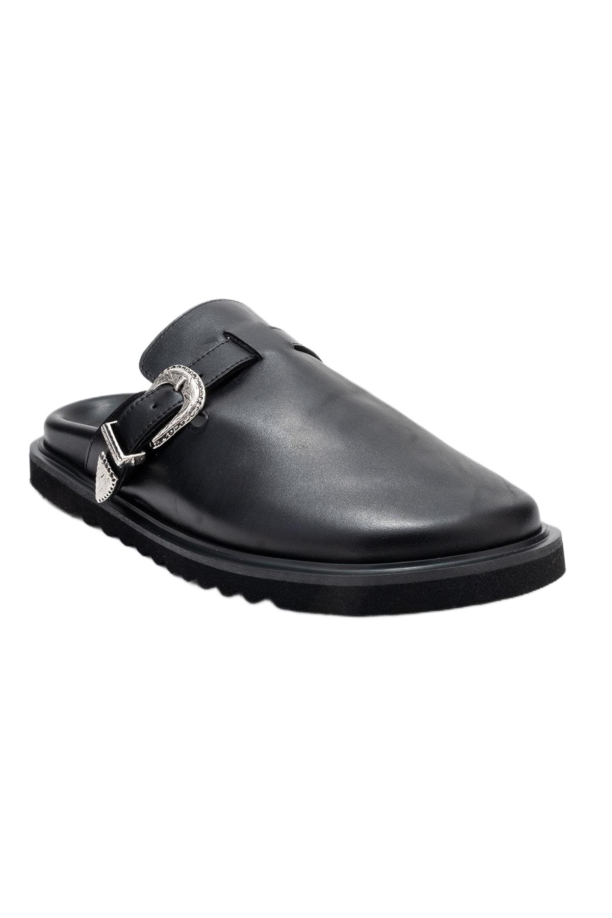 Forever & Always Shoes Women’s Vesta Leather Mule – Black leather Forever & Always Shoes Women’s Vesta Leather Mule – Black leather