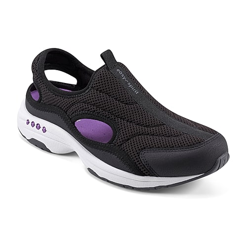 Easy Spirit Trina Womens Round Closed Toe Slip-On Shoe, 6 Medium, Black Easy Spirit Trina Womens Round Closed Toe Slip-On Shoe, 6 Medium, Black
