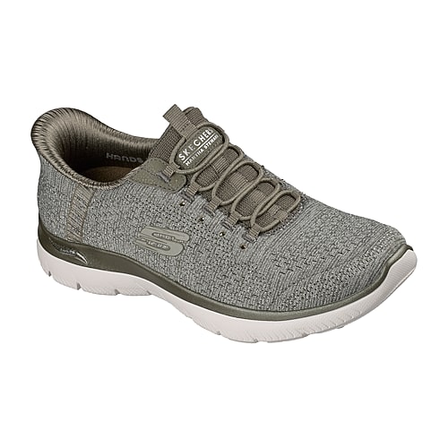 Skechers Hands Free Slip-Ins Womens Slip-On Walking Shoes, 8 Medium, Green Skechers Hands Free Slip-Ins Womens Slip-On Walking Shoes, 8 Medium, Green