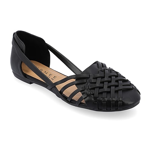 Journee Collection Ekko Womens Round Closed Toe Slip-On Shoe, 7 Medium, Black Journee Collection Ekko Womens Round Closed Toe Slip-On Shoe, 7 Medium, Black