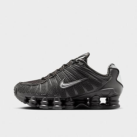 Nike Women’s Shox TL Casual Shoes in Velvet Brown/Metallic Silver Size: 5.0