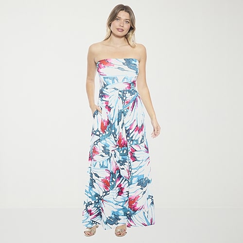 24seven Comfort Apparel Womens Straight Neck Sleeveless Abstract A-Line Dress, Medium, Blue 24seven Comfort Apparel Womens Straight Neck Sleeveless Abstract A-Line Dress, Medium, Blue