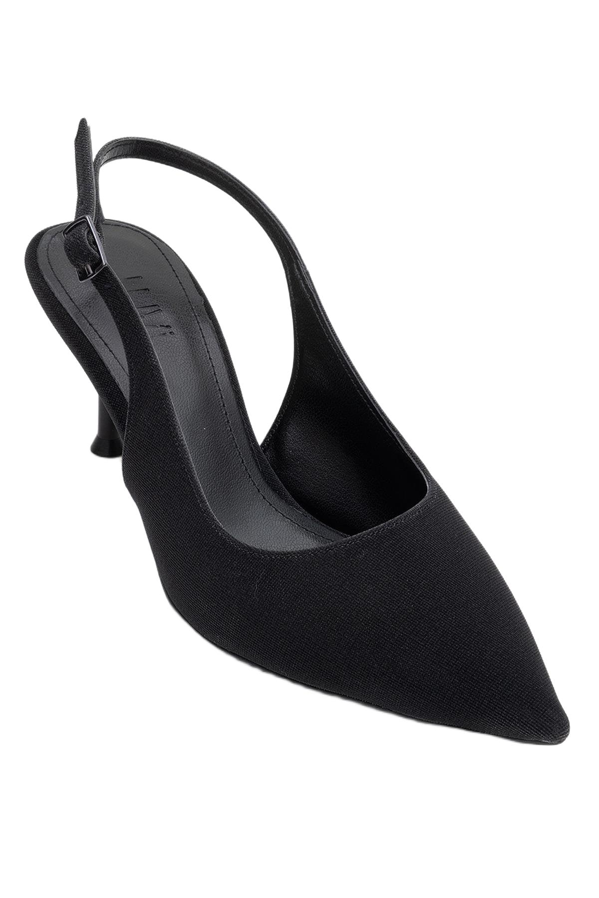 Prologue Shoes Women’s Caisa Slingback Pointed Toe Pump – Black Prologue Shoes Women’s Caisa Slingback Pointed Toe Pump – Black