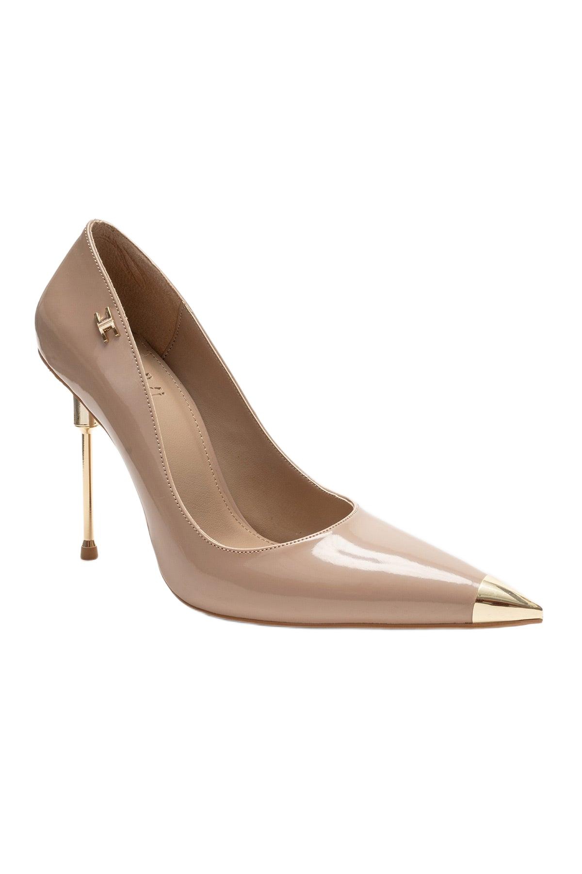 Prologue Shoes Womens Carlas Stiletto Pump – Beige patent Prologue Shoes Womens Carlas Stiletto Pump – Beige patent