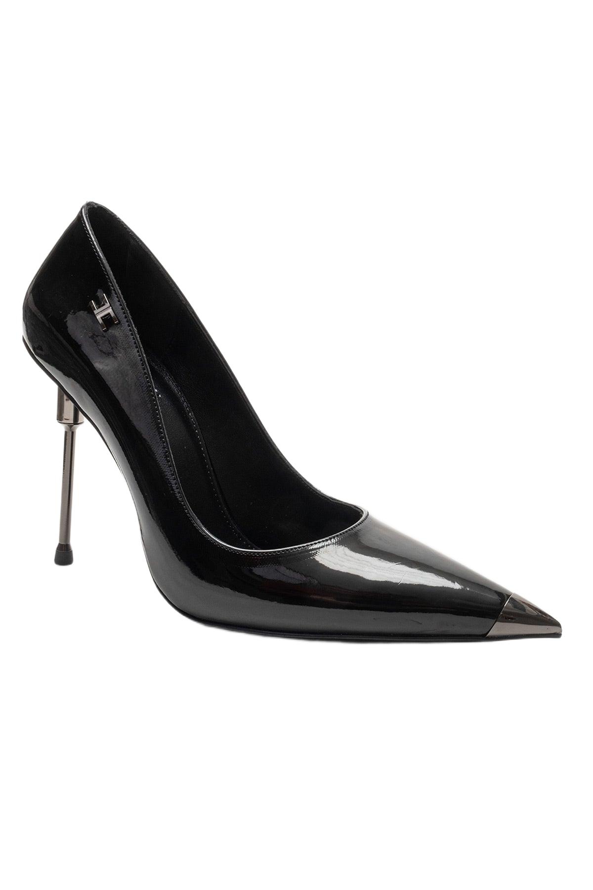 Prologue Shoes Womens Carlas Stiletto Pump – Black patent