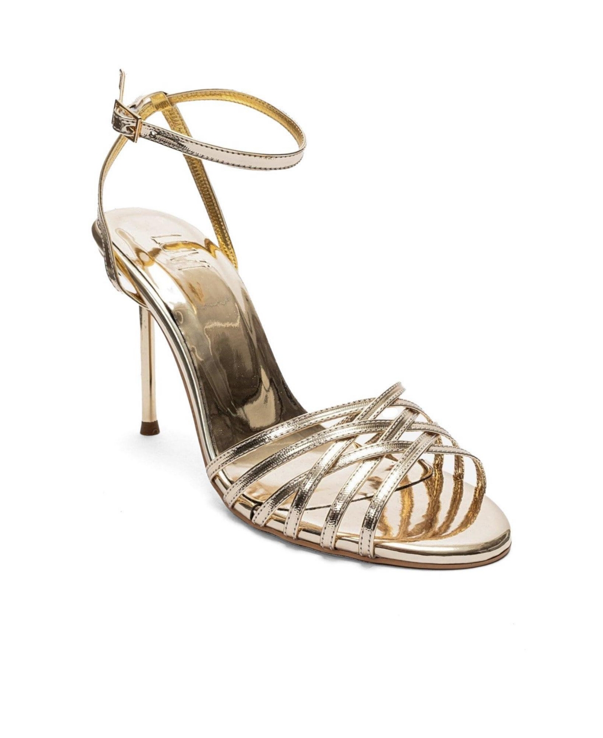 Prologue Shoes Women’s Lorion Stiletto Ankle Strap Pump – Gold Prologue Shoes Women’s Lorion Stiletto Ankle Strap Pump – Gold