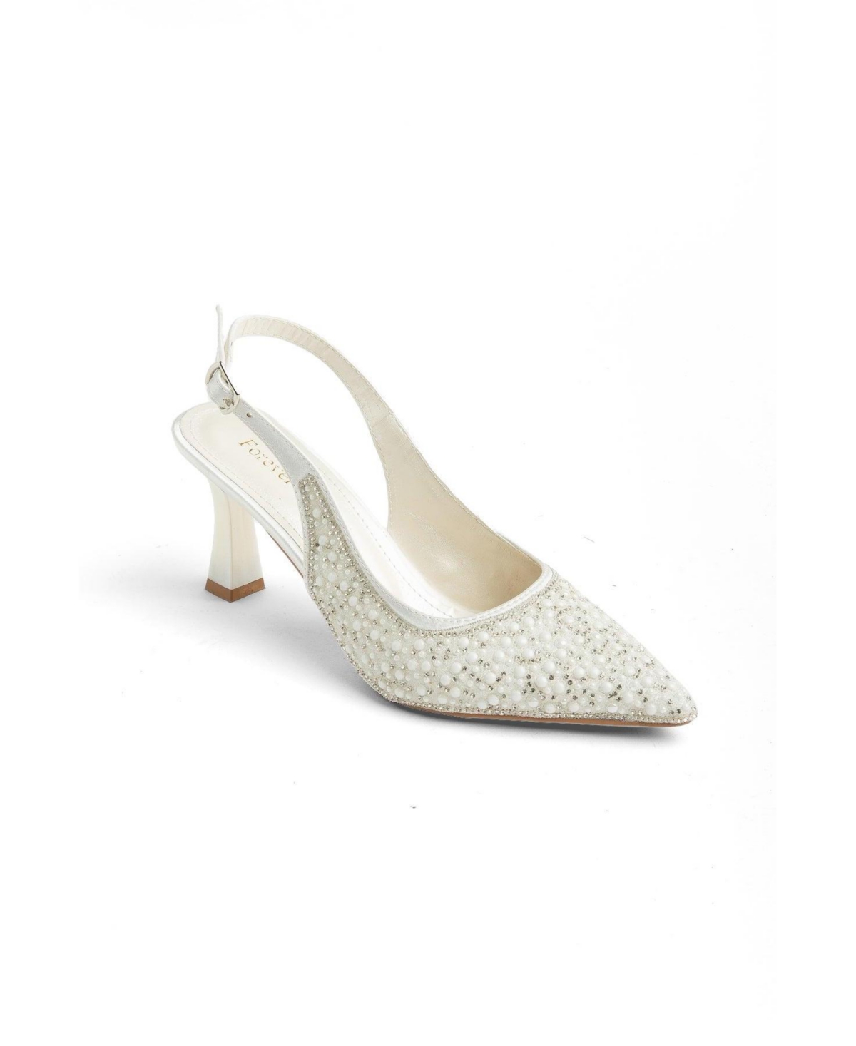 Prologue Shoes Women’s Netto Slingback Pump – Ivory Prologue Shoes Women’s Netto Slingback Pump – Ivory
