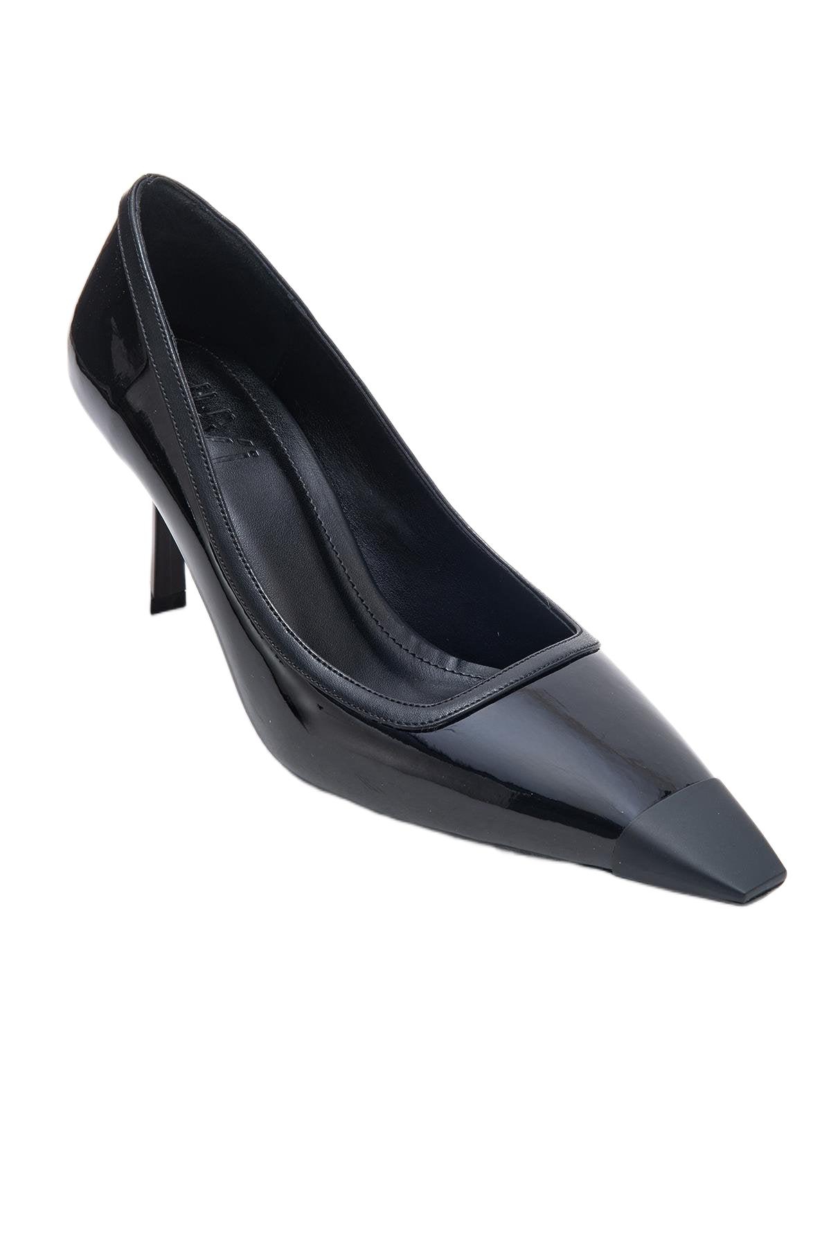 Prologue Shoes Womens Rona Pointed Toe Pump – Black patent Prologue Shoes Womens Rona Pointed Toe Pump – Black patent