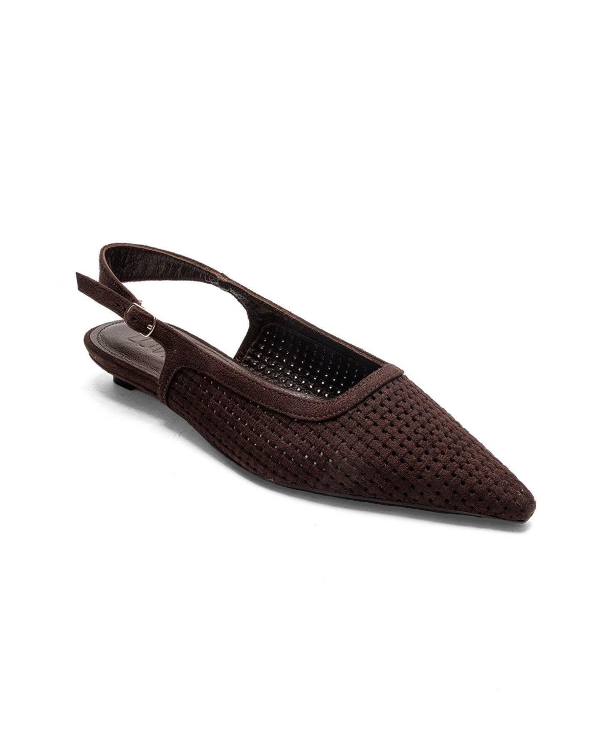 Prologue Women’s Shoes Aviva Slingback Pointed Toe Pump – Brown suede Prologue Women’s Shoes Aviva Slingback Pointed Toe Pump – Brown suede