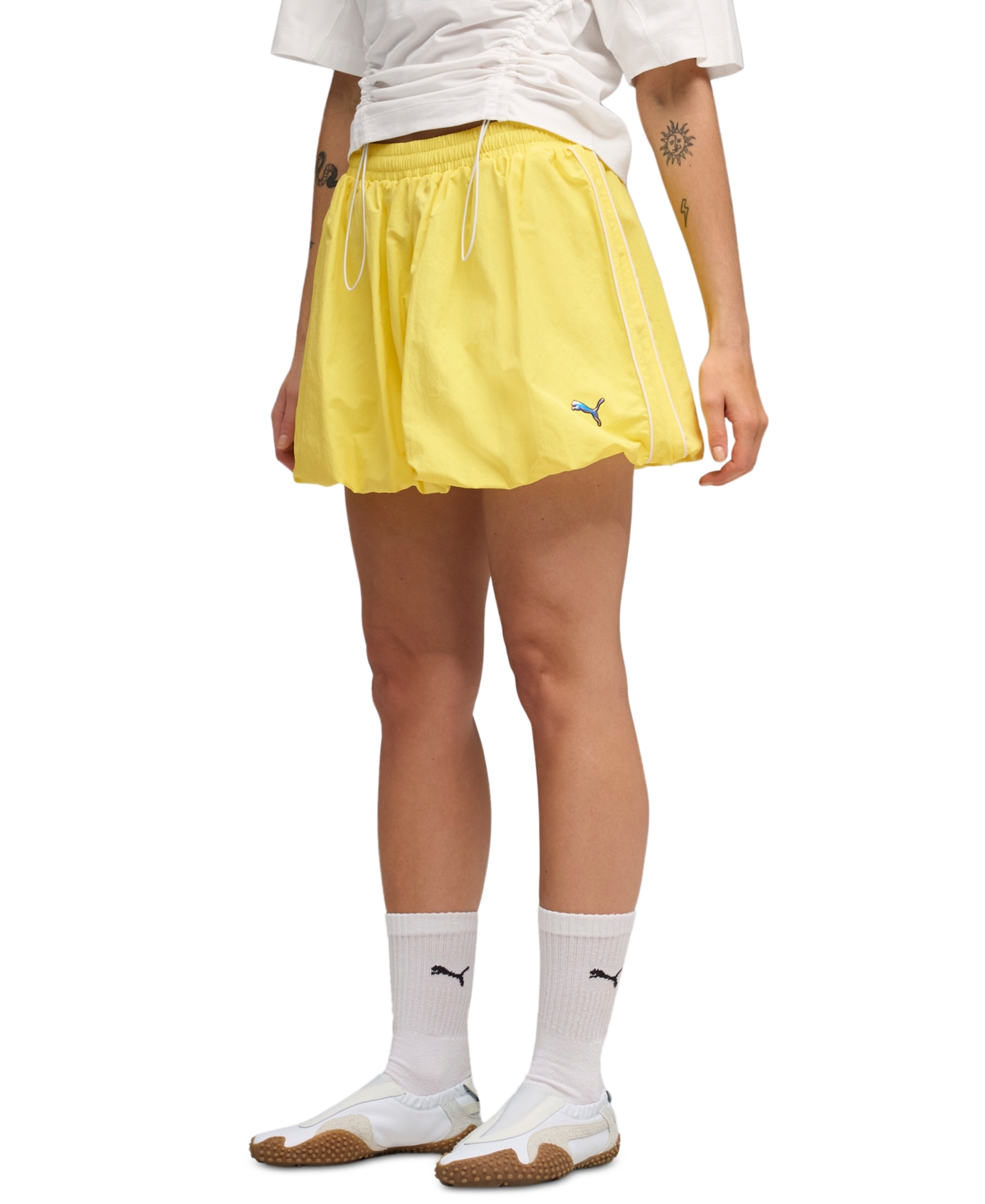 Puma Women’s Balloon Skirt – Lemon Meringue Puma Women’s Balloon Skirt – Lemon Meringue