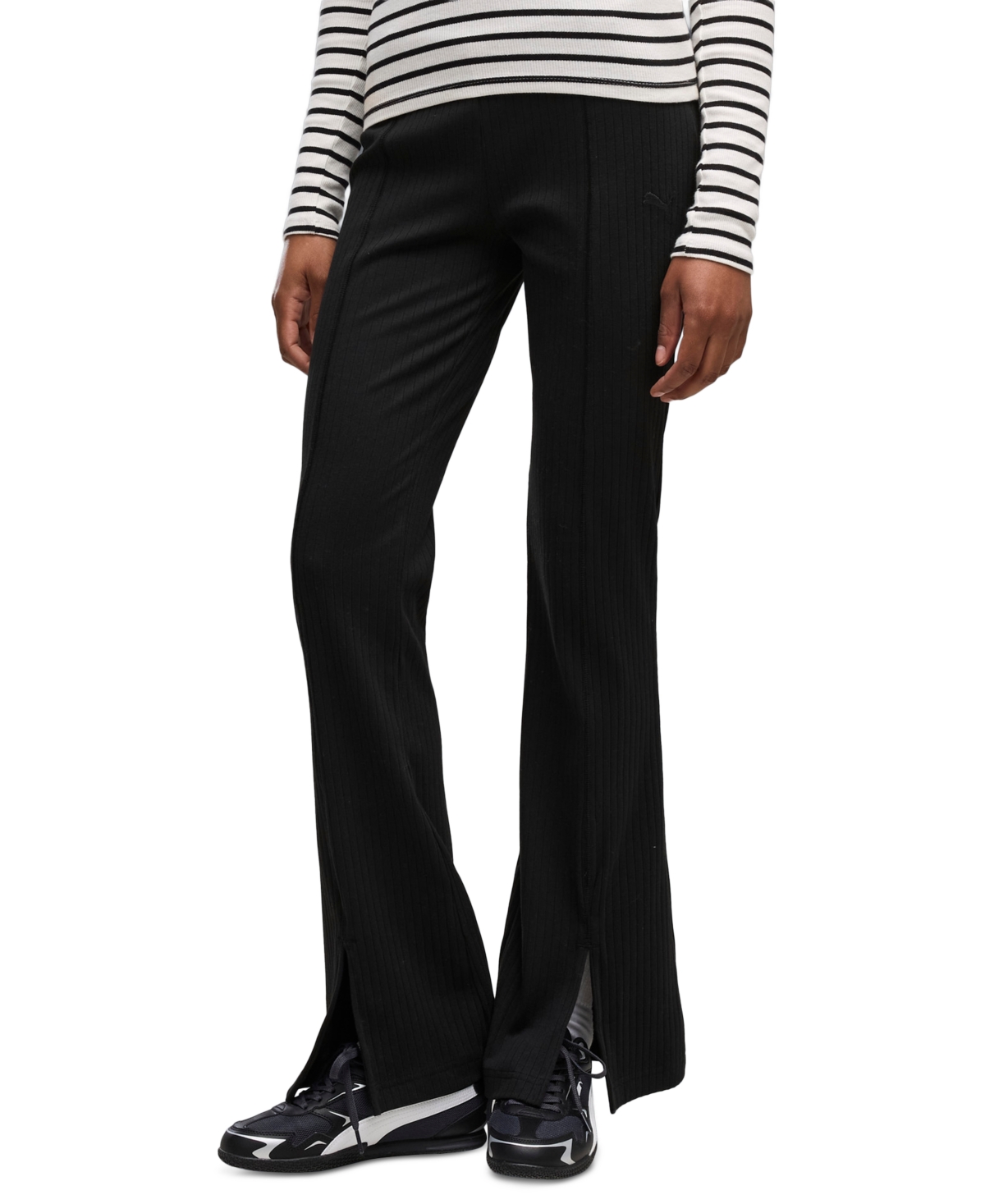 Puma Women’s Rib Flared Leggings – Puma Black Puma Women’s Rib Flared Leggings – Puma Black