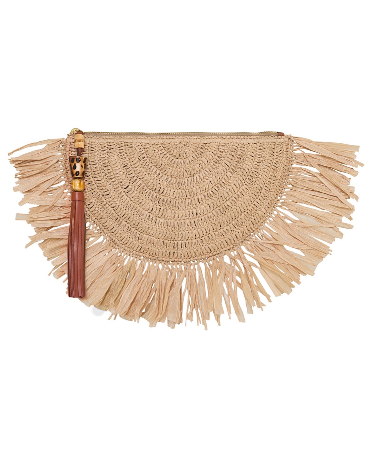 Rebecca Minkoff Lucia Raffia Mini Clutch Handbag – Natural Rebecca Minkoff Lucia Raffia Mini Clutch Handbag – Natural