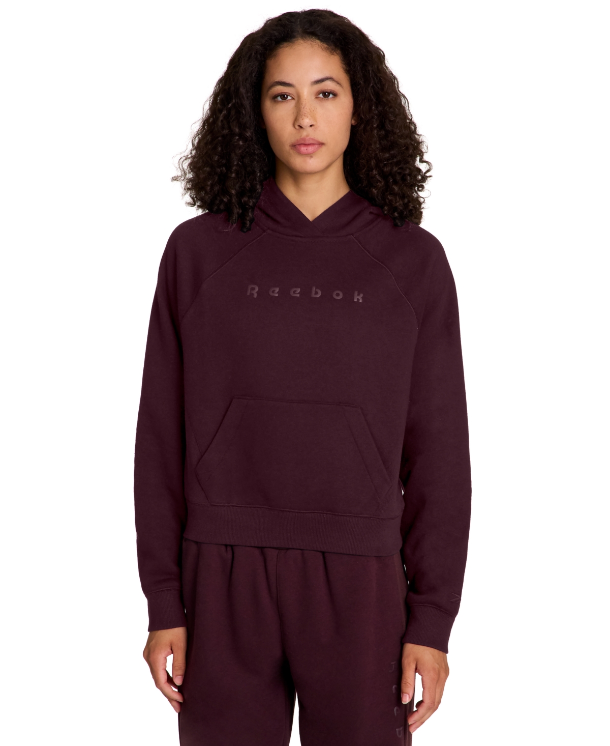 Reebok Women’s Kangaroo Pocket Hoodie – Fudge Reebok Women’s Kangaroo Pocket Hoodie – Fudge