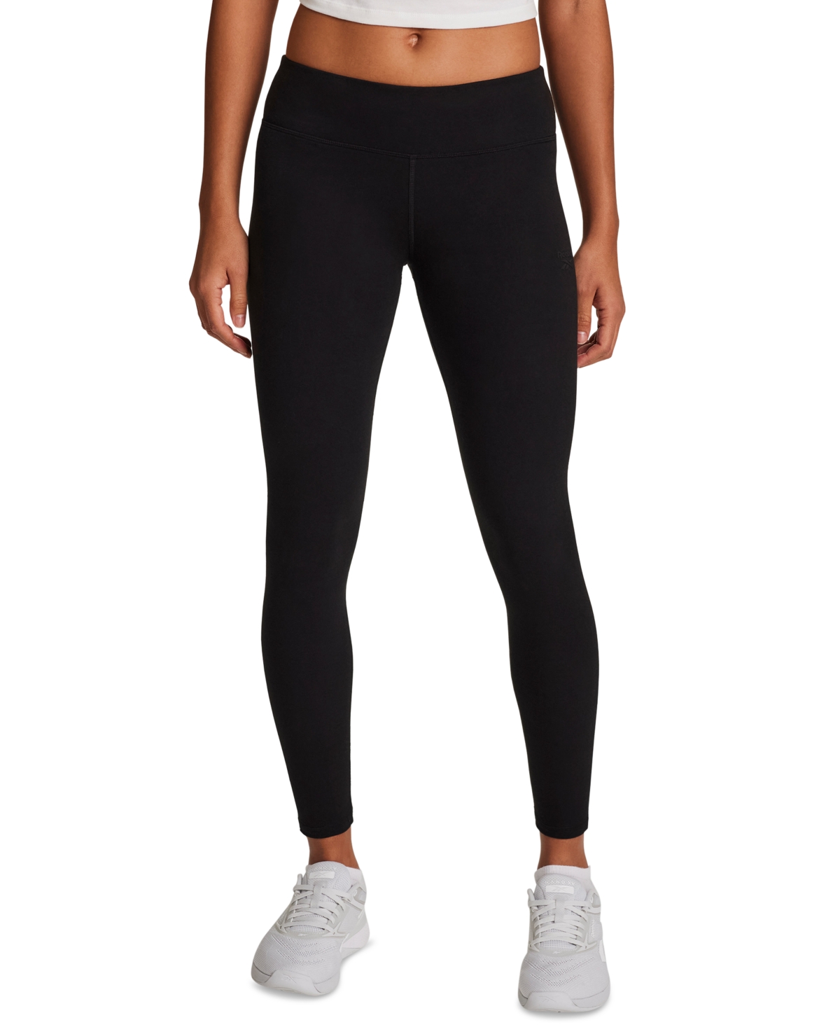 Reebok Women’s Slim-Fit Leggings – Black Reebok Women’s Slim-Fit Leggings – Black