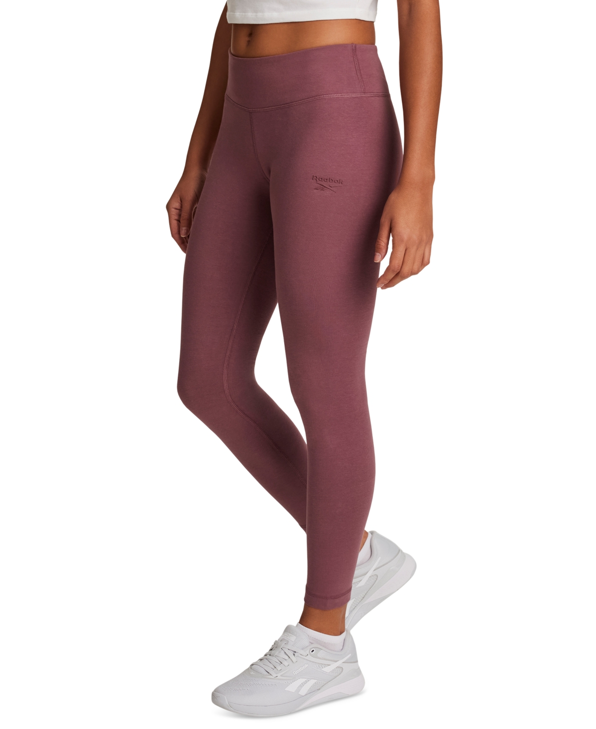 Reebok Women’s Slim-Fit Leggings – Blackberry Reebok Women’s Slim-Fit Leggings – Blackberry