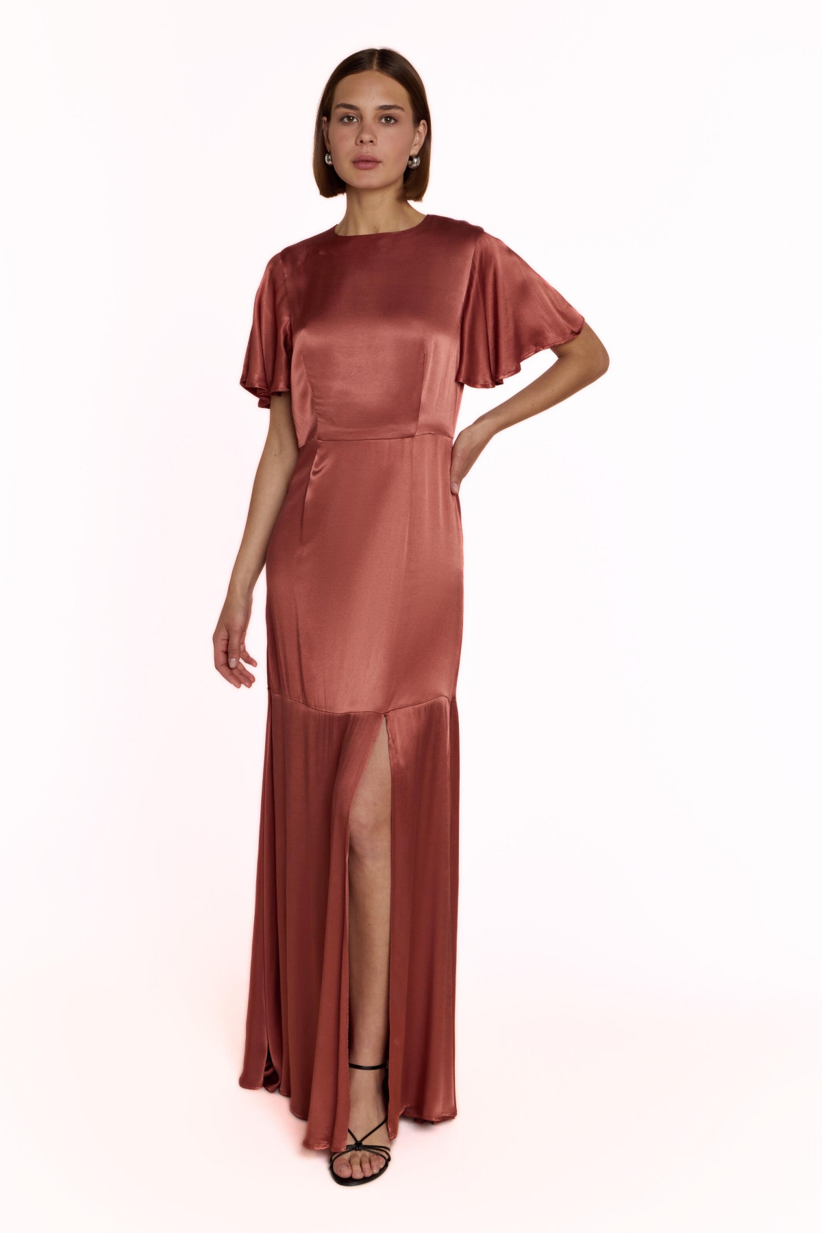 Rewritten Women’s Sienna Maxi Dress – Terracotta Rewritten Women’s Sienna Maxi Dress – Terracotta