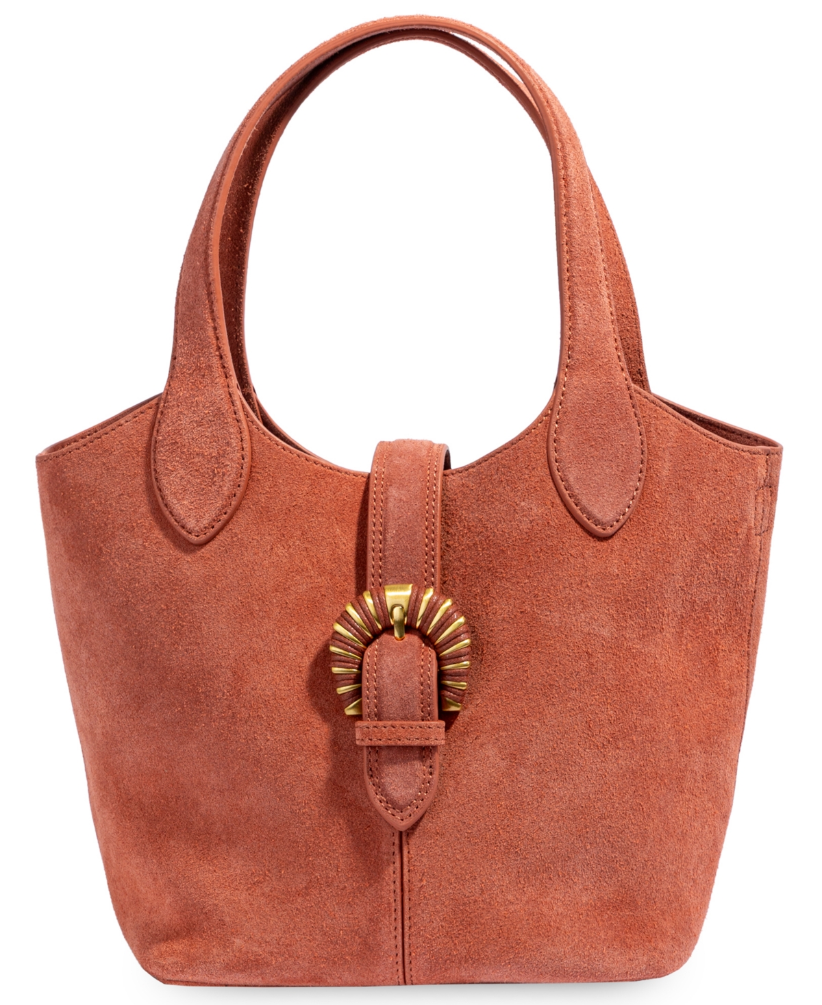 Sam Edelman Lucy Buckle Medium Crossbody Handbag – Taupe