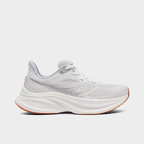 Saucony Women’s Endorphin Speed 5 Running Shoes in White/Gum Size: 5.0