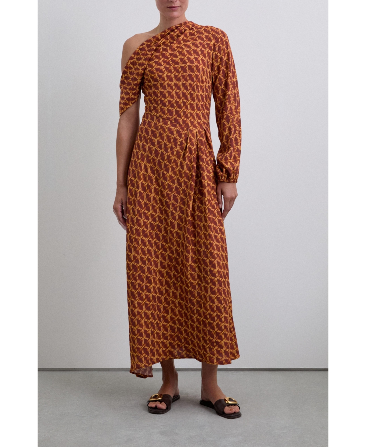 Scalpers Women’s Antikprint Dress – Open red Scalpers Women’s Antikprint Dress – Open red