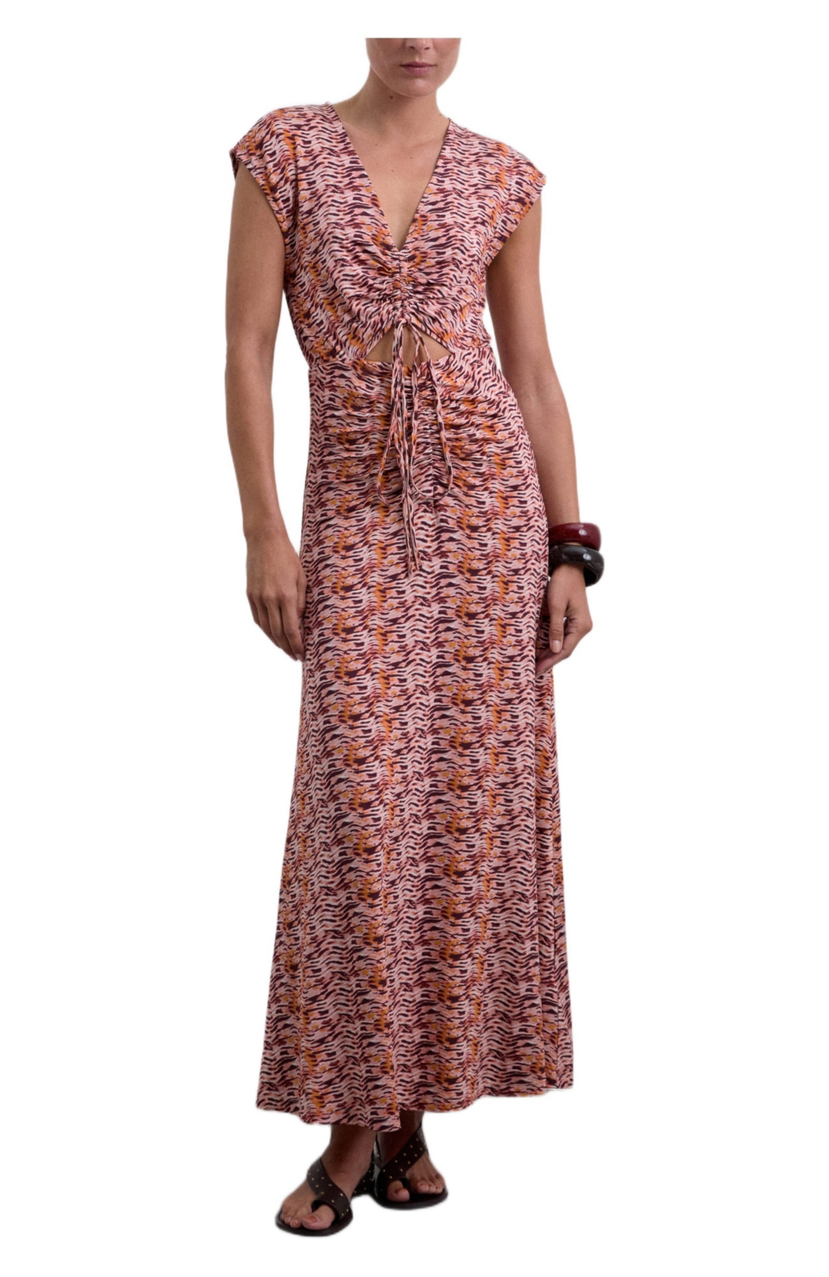 Scalpers Women’s Cordzebfila Dress – Animalprint Scalpers Women’s Cordzebfila Dress – Animalprint