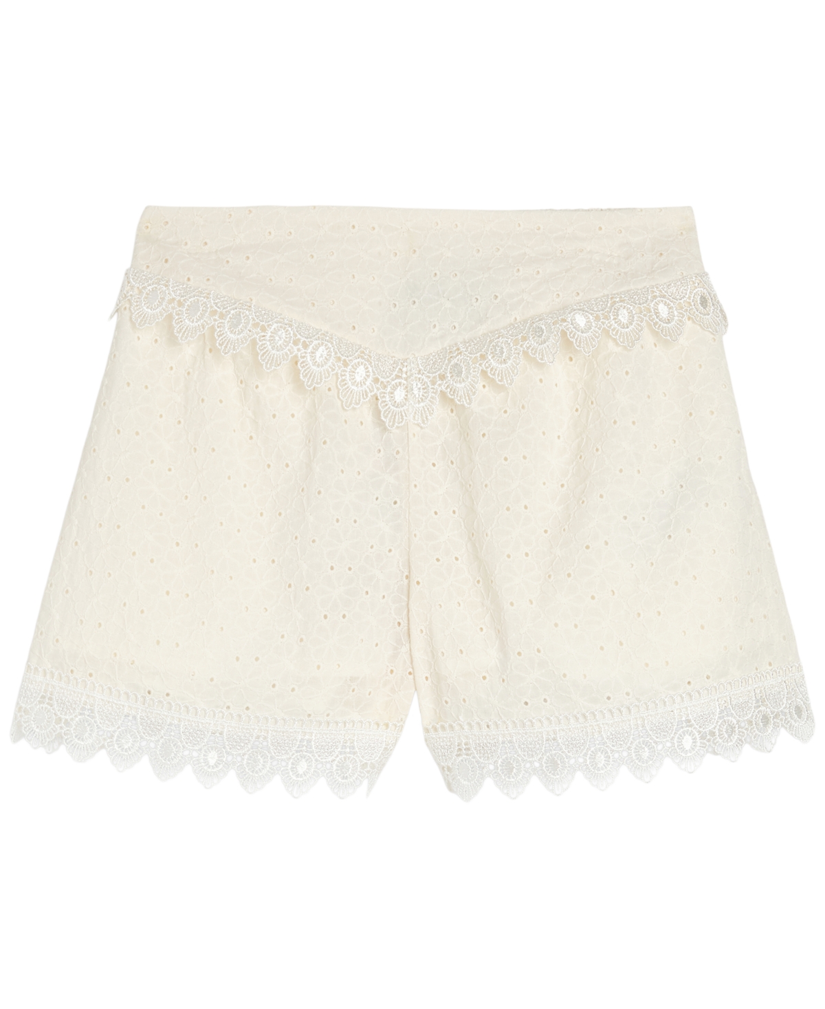 Scotch & Soda Girls’ 7-16 Woven Shorts – Natural