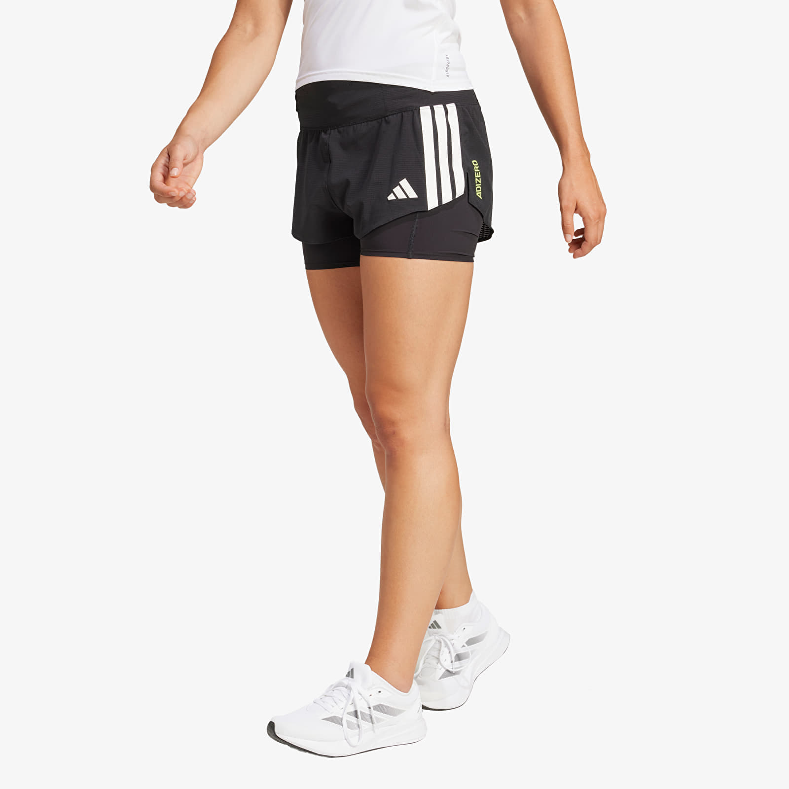 Shorts adidas Adizero Running 2-In-1 Gel Pocket Shorts Black XS