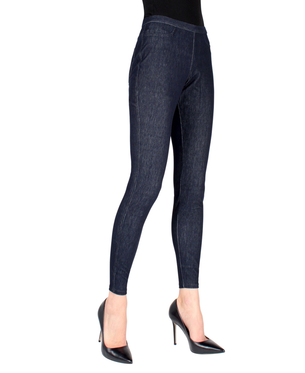 Simple Women’s Leggings – Blue