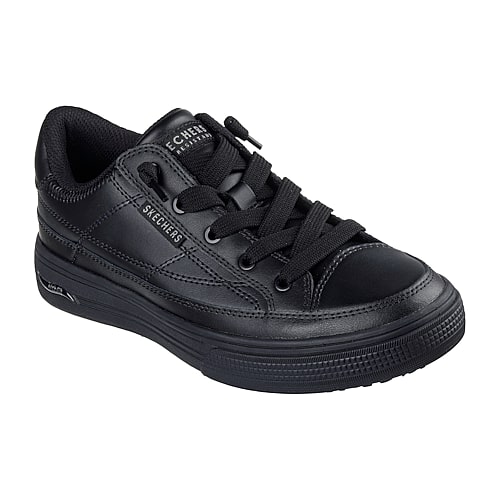 Skechers Arch Fit Arcade Womens Moc Closed Toe Work Shoes, 8 1/2 Medium, Black Skechers Arch Fit Arcade Womens Moc Closed Toe Work Shoes, 8 1/2 Medium, Black