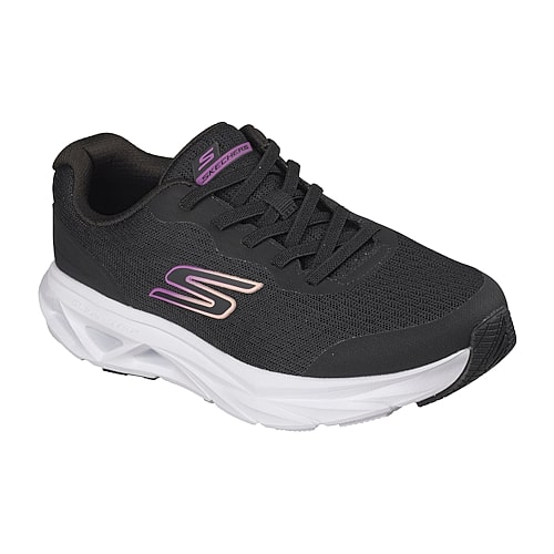 Skechers Go Run Glide-Step Vortex Avalin Womens Running Shoes, 8 Medium, Black