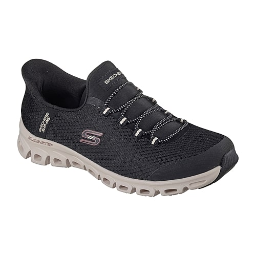 Skechers Hands Free Slip-Ins Glide-Step Admire Womens Slip-On Walking Shoes, 6 Medium, Black Skechers Hands Free Slip-Ins Glide-Step Admire Womens Slip-On Walking Shoes, 6 Medium, Black