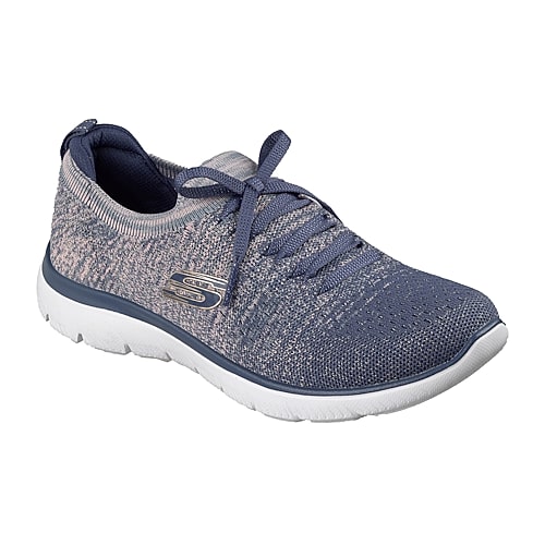 Skechers Womens Slip-On Walking Shoes, 9 1/2 Medium, Blue Skechers Womens Slip-On Walking Shoes, 9 1/2 Medium, Blue