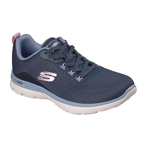 Skechers Womens Walking Shoes, 8 Medium, Blue Skechers Womens Walking Shoes, 8 Medium, Blue