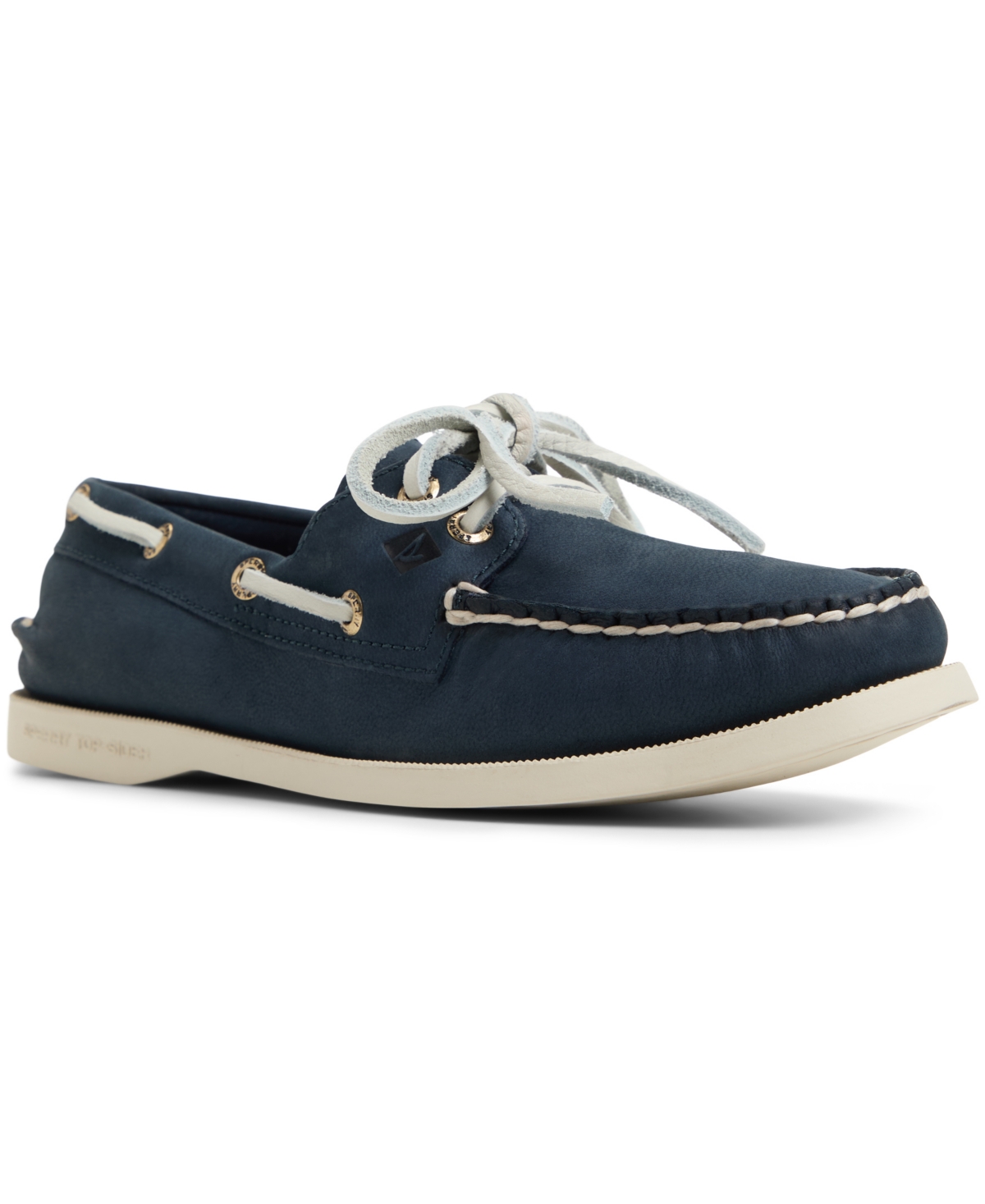 Sperry Women’s Authentic Original 2 Eye Lace-Up Boat Shoe – Navy Sperry Women’s Authentic Original 2 Eye Lace-Up Boat Shoe – Navy