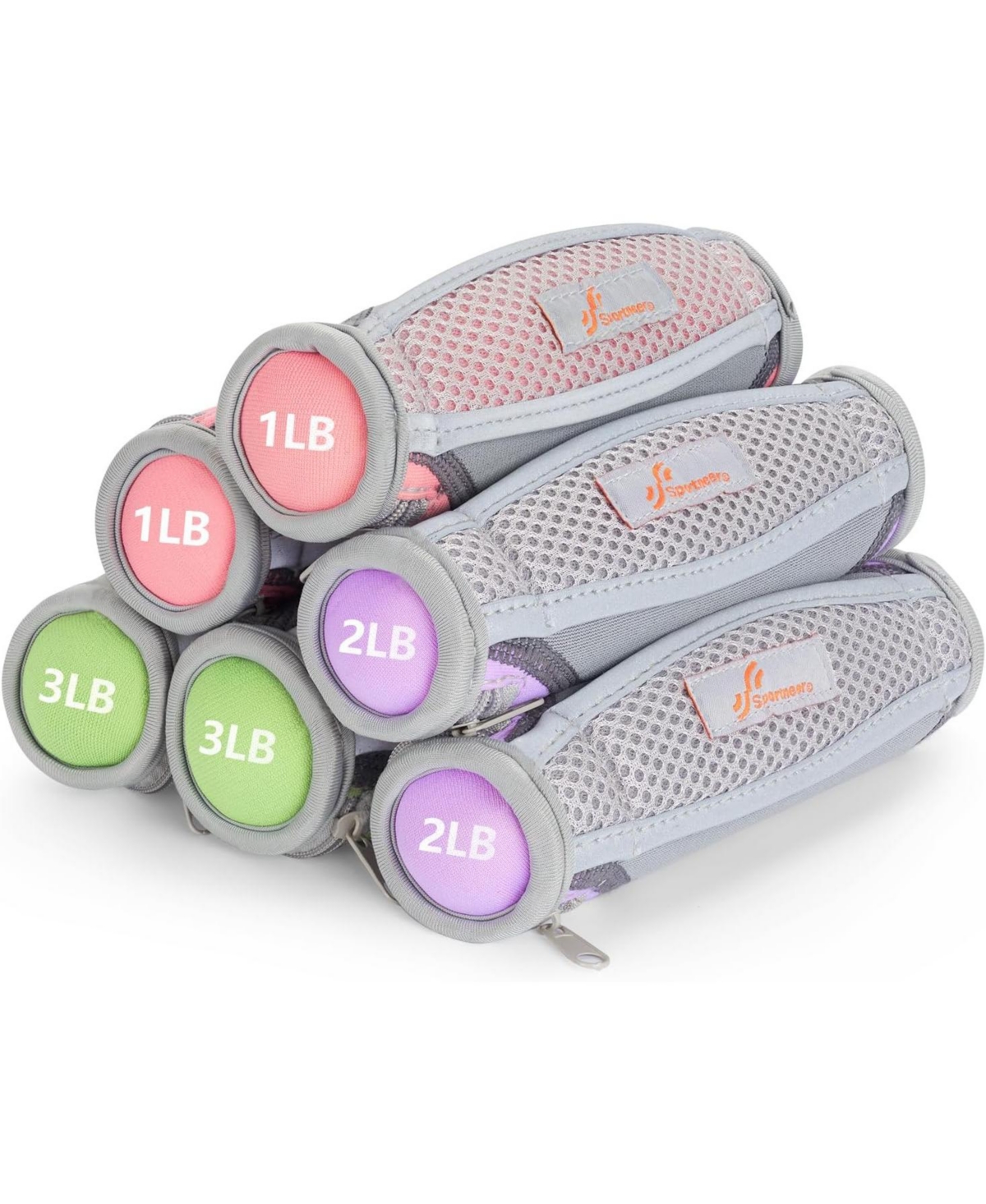 Sportneer Hand Weights for Women Set of 6 with 1 2 3 lb Pair Soft Dumbbells Hand Strap for Home Workout Running Physical Therapy Aerobics – Assorted p Sportneer Hand Weights for Women Set of 6 with 1 2 3 lb Pair Soft Dumbbells Hand Strap for Home Workout Running Physical Therapy Aerobics – Assorted p