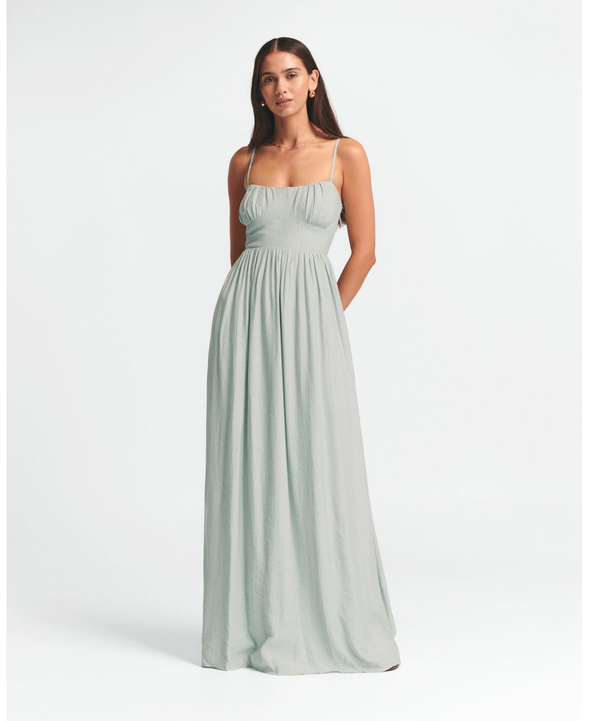 St Mrlo Women’s George Maxi Dress – Light sage St Mrlo Women’s George Maxi Dress – Light sage