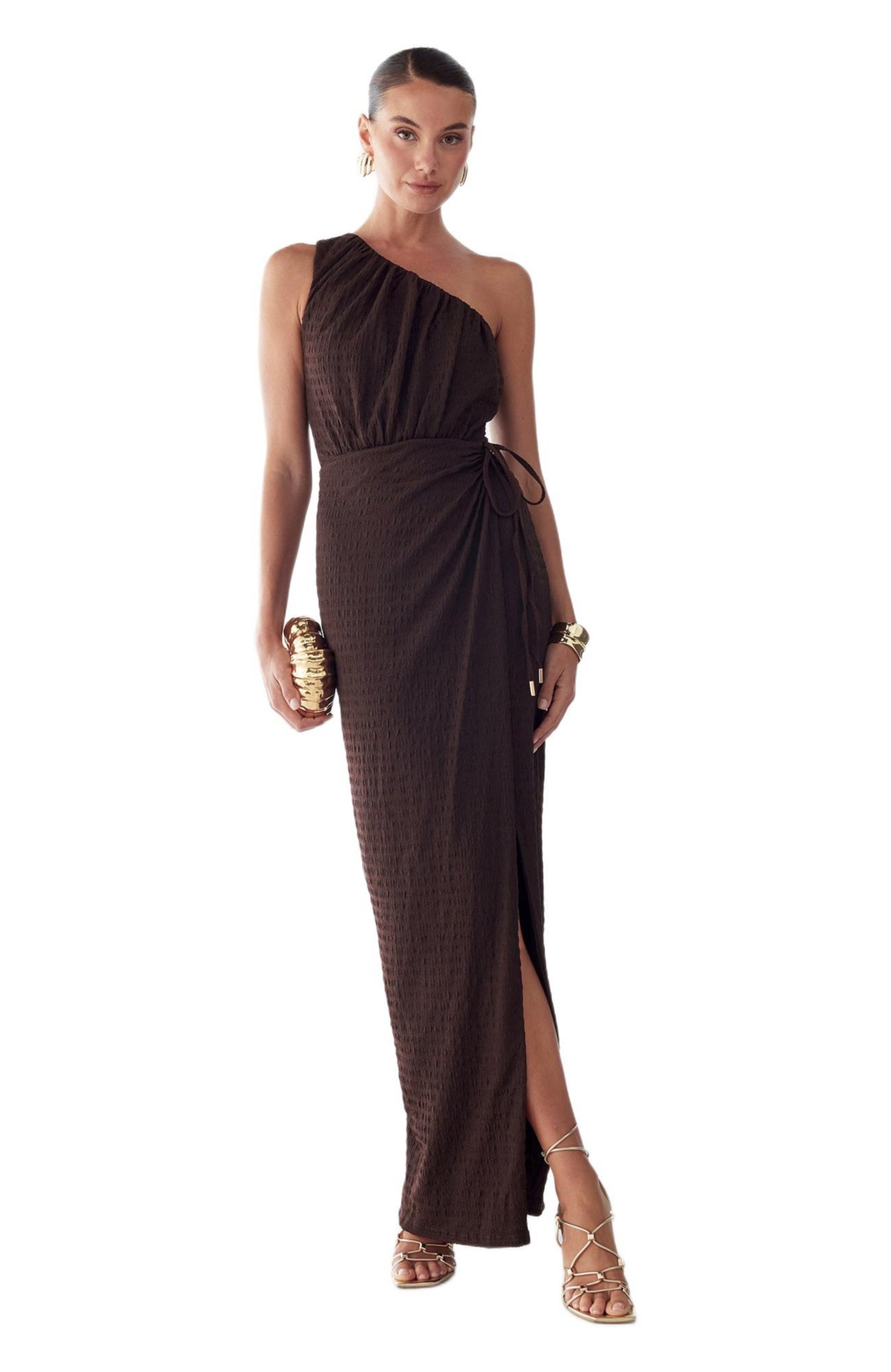 St Mrlo Women’s Niamh Maxi Dress – Chocolate