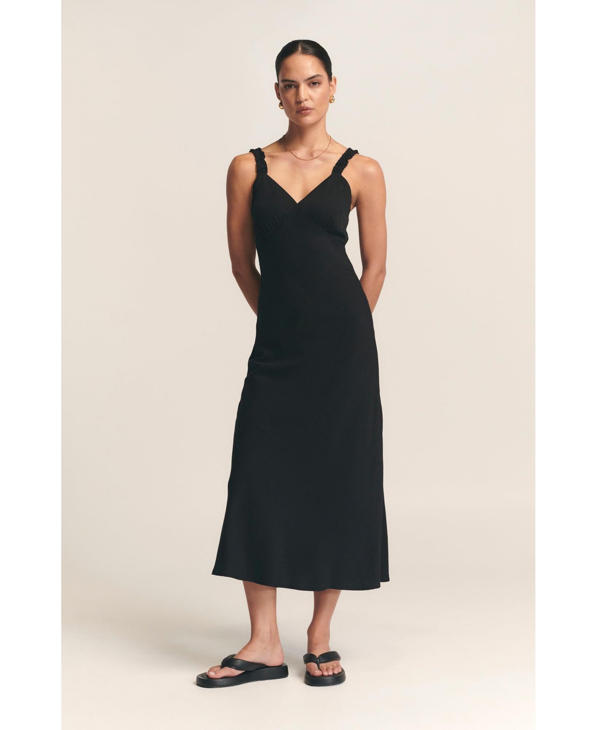 St Mrlo Women’s Tide Midi Dress – Black St Mrlo Women’s Tide Midi Dress – Black