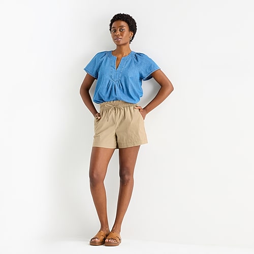 St. John’s Bay Womens Pull-On Short, Petite Xx-large, Beige St. John’s Bay Womens Pull-On Short, Petite Xx-large, Beige