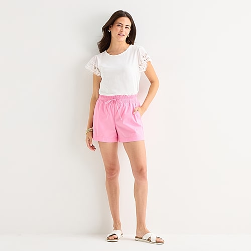 St. John’s Bay Womens Pull-On Short, X-large, Pink St. John’s Bay Womens Pull-On Short, X-large, Pink