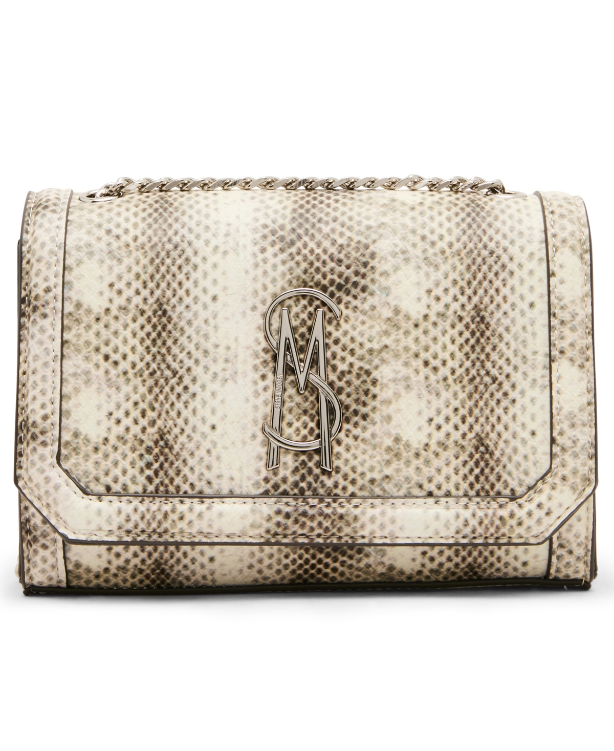 Steve Madden Larisap Magnetic Snap Mini Crossbody Handbag – Snake Steve Madden Larisap Magnetic Snap Mini Crossbody Handbag – Snake